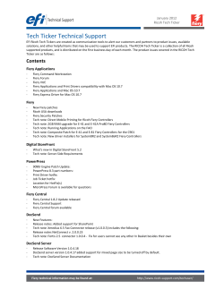 Tech Ticker Technical Support