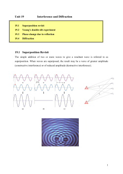 Unit 19 - HKU Physics