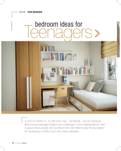 Hirsch Magazine - Teen Bedroom