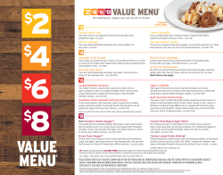 e ggs served over-easy, poached, sunny-side-up or soft