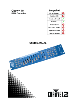 Obey 10 User Manual Rev. 4 Multi-Language