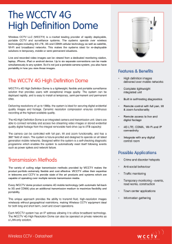 The WCCTV 4G High Definition Dome