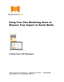 Market Smart 360 White Paper