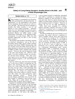 - American Journal of Kidney Diseases