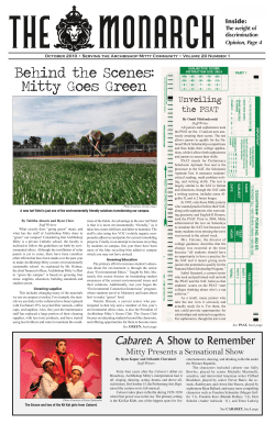 The Monarch Edition 20.1 October 2010