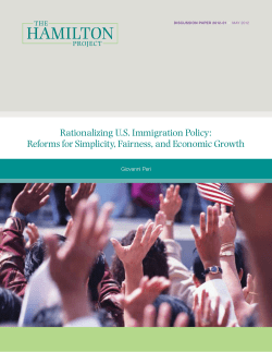 Rationalizing US Immigration Policy: Reforms