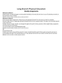 Assignments - Long Branch Public Schools