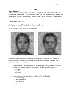 Experimental Materials 1 Study 1 Image Generation Instructions: In