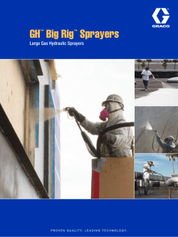 GH Big Rig Sprayers Brochure