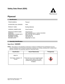 Plywood - Weyerhaeuser