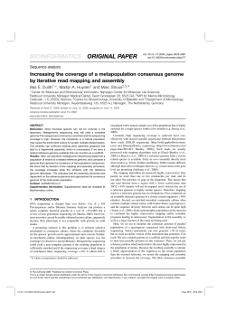 Increasing the coverage of a metapopulation