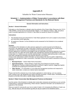 5046e: Guide to Permit to Take Water Application Form
