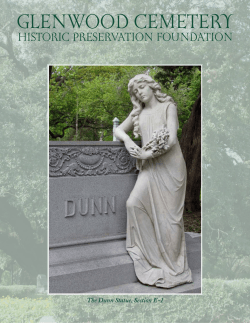 Glenwood Cemetery Historic Preservation Foundation sincerely