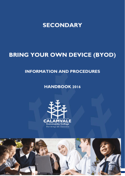 SSBYODInformationandProceduresHandbookV7