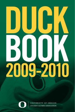 SAA - University of Oregon Alumni Association