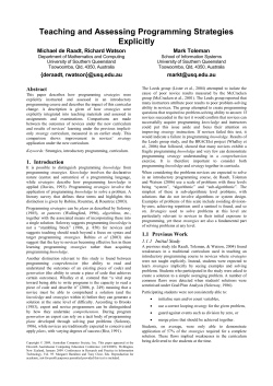 Proceedings Template