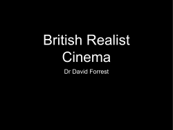 Post War British Realist Cinema