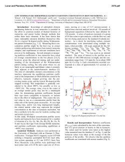 Low Temperature Siderophile Element Partition Coefficients in Iron