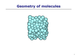 Molecular Geometry