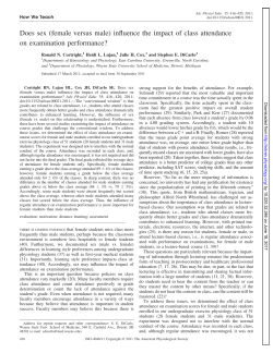 Does sex (female versus male) influence the impact of class