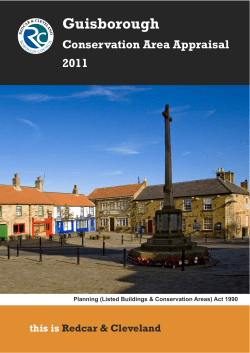 Guisborough Conservation Area Appraisal