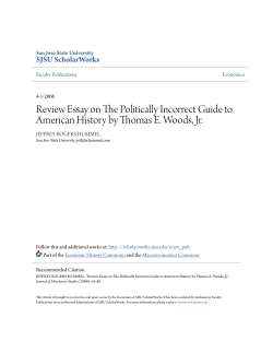 Review Essay on The Politically Incorrect Guide to American History