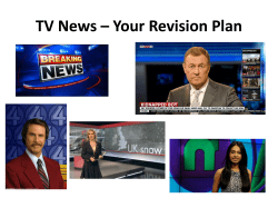 GCSE TV News - Willink Media