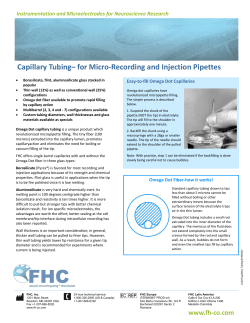 Capillary Tubing