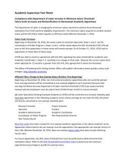 Supervisor Fact Sheet - UCSD Academic Affairs