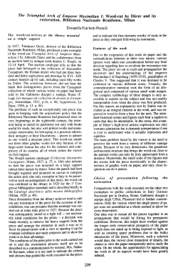 The Triumphal Arch of Emperor Maximilian I: Wood-cut by