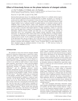 Effect of three-body forces on the phase behavior of charged colloids