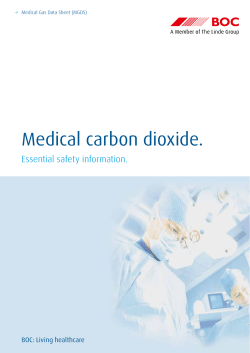 carbondioxide safety data sheet (PDF