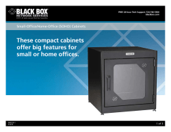 These compact cabinets offer big features for small or home offices.