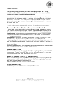 Clothing Regulations