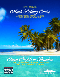 View the Tour Brochure