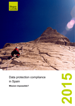 Data Protection Compliance in Spain: Mission Impossible?