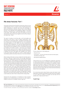 Rib Stress Fractures Part 1