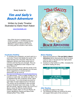 Study Guide - The Adventures of Tim and Sally