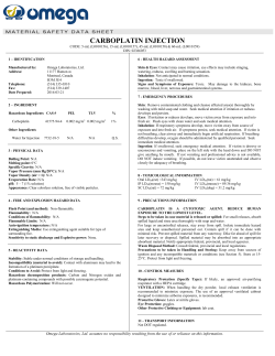 material safety data sheet