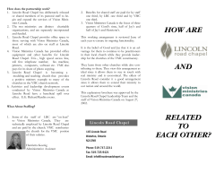 how are and related to each other?