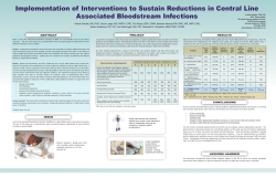 Implementation of Interventions to Sustain Reductions