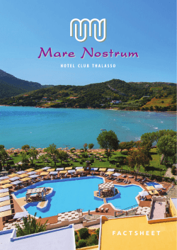 factsheet - Mare Nostrum