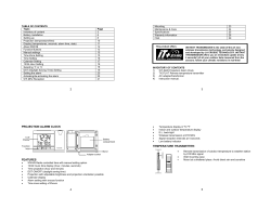 Product Manual - La Crosse Technology