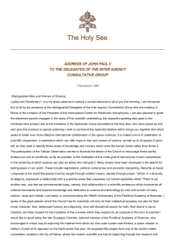 The Holy See