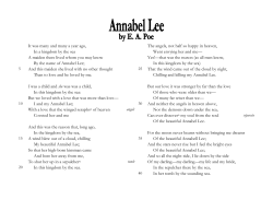 Annabel Lee