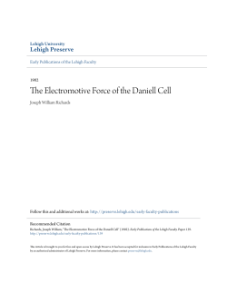 The Electromotive Force of the Daniell Cell