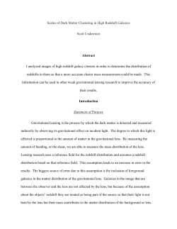 Scales of Dark Matter Clustering in High Redshift