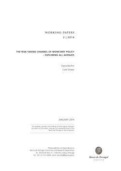 The risk-taking channel of monetary policy &ndash; exploring all avenues