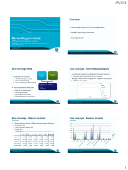 Unravelling polyploidy