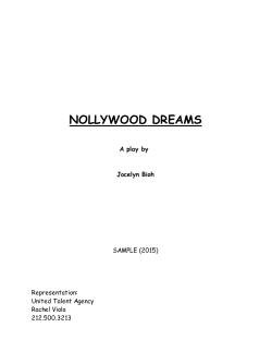 SAMPLE - Nollywood Dreams.fdx Script